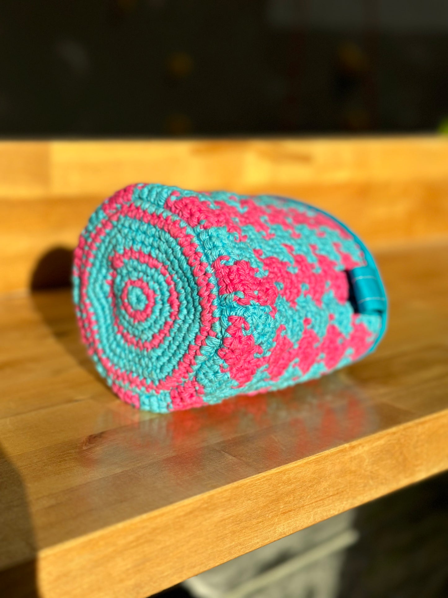 Rock Candy Crochet Chalk Bag