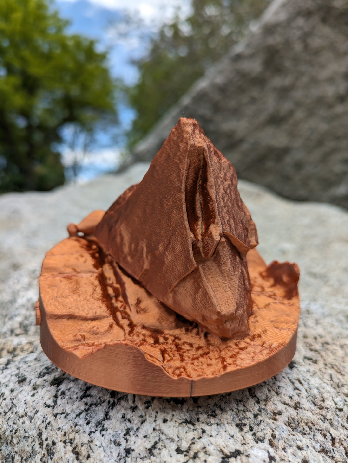 Porkchop Miniproj 3D Printed Boulder